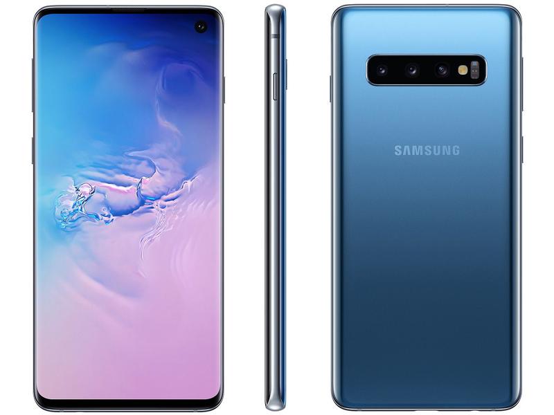 誠実 Smartphone Samsung Galaxy S10 128GB Azul 4G - 8GB RAM 6,1 スマートフォン本体